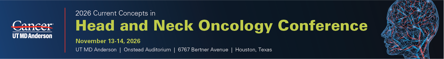 Current Concepts in Head and Neck Surgery Banner